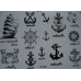 Временные татуировки в ассортименте Waterproof body tattoo stickers